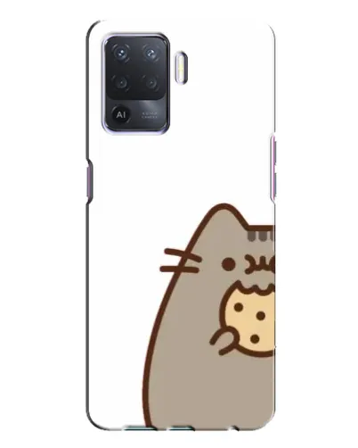 Чехол для OPPO A94 с картинкой «Пушин с печеньем» Чехол для OPPO A94 с картинкой «Пушин с печеньем»