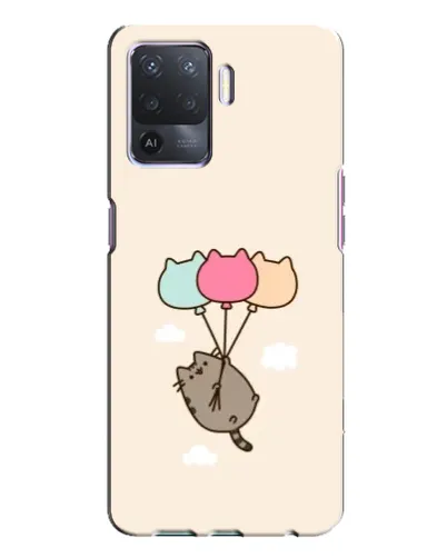 Чехол для OPPO A94 с картинкой «Пушин на шариках» Чехол для OPPO A94 с картинкой «Пушин на шариках»
