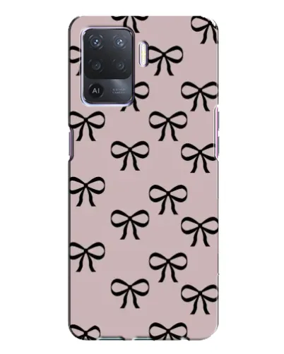 Чохол для OPPO A94 з картинкою «Чорні бантики»