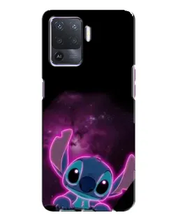 Чехол для OPPO A94 с картинкой «Неоновый Stitch» Чехол для OPPO A94 с картинкой «Неоновый Stitch»