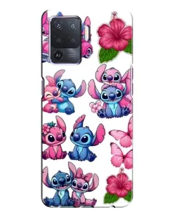 Чехол для OPPO A94 с картинкой «Стикеры Stitch и Angel» Чехол для OPPO A94 с картинкой «Стикеры Stitch и Angel»