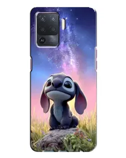 Чехол для OPPO A94 с картинкой «Стич на рассвете» Чехол для OPPO A94 с картинкой «Стич на рассвете»