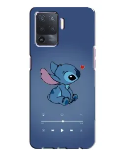 Чехол для OPPO A94 с картинкой «Музыкальный Stitch» Чехол для OPPO A94 с картинкой «Музыкальный Stitch»