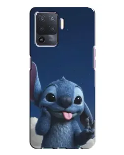 Чехол для OPPO A94 с картинкой «Стич в облаках» Чехол для OPPO A94 с картинкой «Стич в облаках»