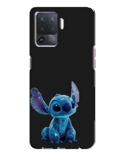 Чехол для OPPO A94 с картинкой «Стич на черном» Чехол для OPPO A94 с картинкой «Стич на черном»