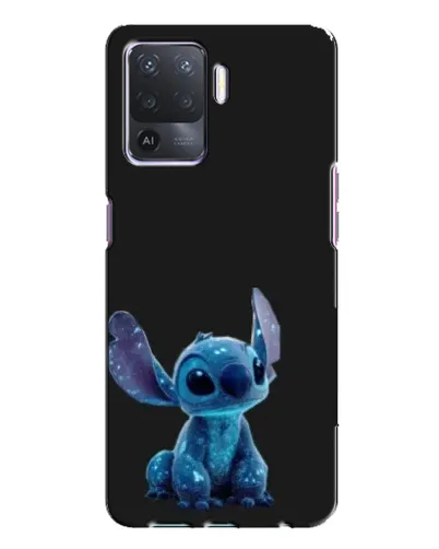 Чехол для OPPO A94 с картинкой «Стич на черном» Чехол для OPPO A94 с картинкой «Стич на черном»
