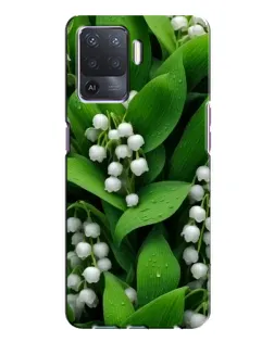 Чехол для OPPO A94 с картинкой «Ландыши в зелени»