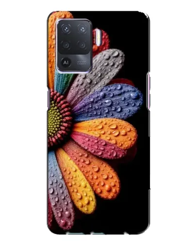 Чехол для OPPO A94 с картинкой «Радужный цветок»