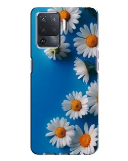 Чехол для OPPO A94 с картинкой «Белоснежные маргаритки»
