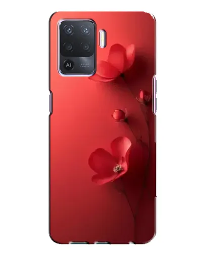 Чехол для OPPO A94 с картинкой «Маковые соцветия»