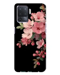 Чехол для OPPO A94 с картинкой «Розовая ветка сакуры»
