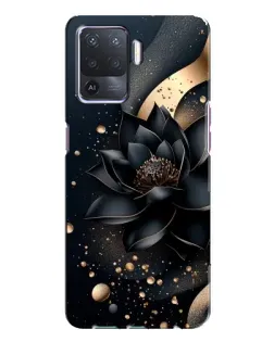 Чехол для OPPO A94 с картинкой «Черный лотос»