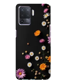 Чехол для OPPO A94 с картинкой «Цветочная композиция»