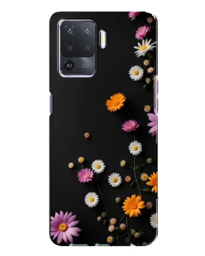 Чехол для OPPO A94 с картинкой «Цветочная композиция»