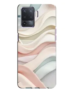 Чохол для OPPO A94 з картинкою «Пастельні ніжні хвилі»