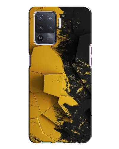 Чохол для OPPO A94 з картинкою «Золоті уламки геометрії»