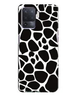 Чохол для OPPO A94 з картинкою «Чорно-білий жираф»