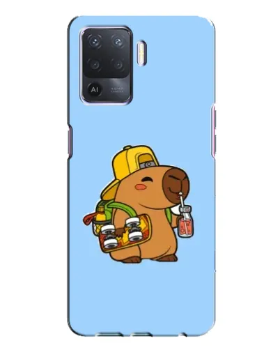 Чехол для OPPO A94 с картинкой «Капибара на скейте» Чехол для OPPO A94 с картинкой «Капибара на скейте»