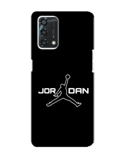 Чехол для OPPO A95 с картинкой «Nike Pink Swirl»