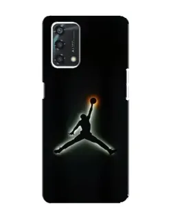 Чехол для OPPO A95 с картинкой «Jordan Gradient Logo»