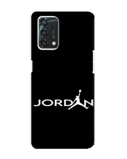Чехол для OPPO A95 с картинкой «Jordan White Logo» Чехол для OPPO A95 с картинкой «Jordan White Logo»