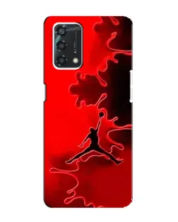 Чехол для OPPO A95 с картинкой «Jordan Red Smoke» Чехол для OPPO A95 с картинкой «Jordan Red Smoke»