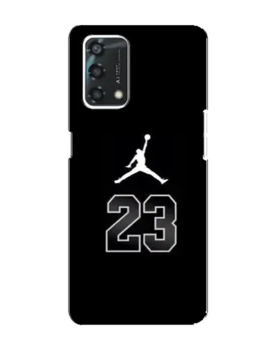Чехол для OPPO A95 с картинкой «Jordan Flight 23»