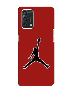 Чехол для OPPO A95 с картинкой «Jordan Red Back» Чехол для OPPO A95 с картинкой «Jordan Red Back»