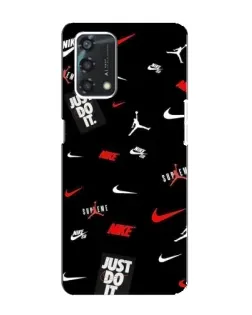 Чехол для OPPO A95 с картинкой «Nike Mix Pattern» Чехол для OPPO A95 с картинкой «Nike Mix Pattern»