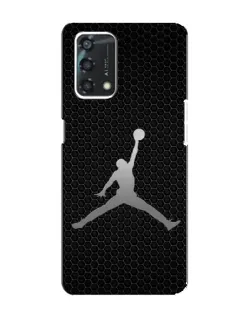 Чехол для OPPO A95 с картинкой «Jordan Dark Carbon» Чехол для OPPO A95 с картинкой «Jordan Dark Carbon»