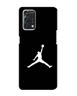 Чехол для OPPO A95 с картинкой «Jordan Silhouette» Чехол для OPPO A95 с картинкой «Jordan Silhouette»