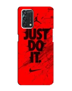 Чехол для OPPO A95 с картинкой «Nike Just Do It» Чехол для OPPO A95 с картинкой «Nike Just Do It»