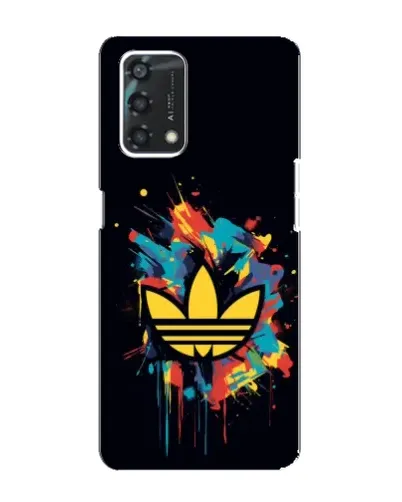 Чехол для OPPO A95 с картинкой «Adidas Splash»