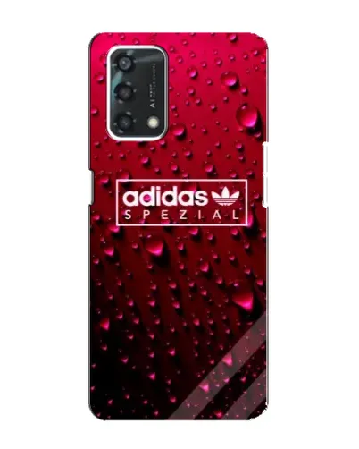 Чехол для OPPO A95 с картинкой «Adidas Gold Marble»