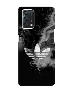 Чехол для OPPO A95 с картинкой «Абстрактный дым Adidas» Чехол для OPPO A95 с картинкой «Абстрактный дым Adidas»