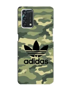Чехол для OPPO A95 с картинкой «Милитари стиль Adidas» Чехол для OPPO A95 с картинкой «Милитари стиль Adidas»