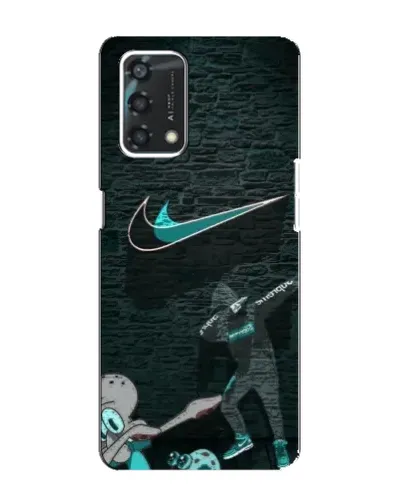 Чехол для OPPO A95 с картинкой «Спортивный арт Nike»