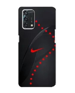 Чехол для OPPO A95 с картинкой «Абстрактный дизайн Nike»