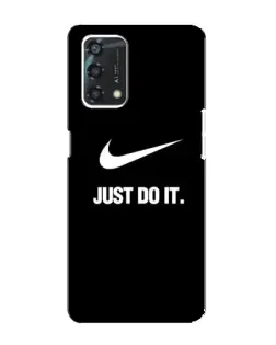 Чехол для OPPO A95 с картинкой «Классический принт Nike»