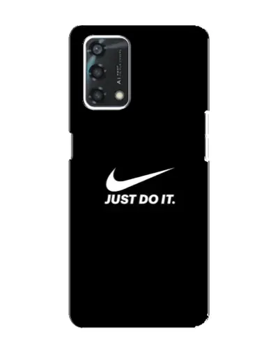 Чехол для OPPO A95 с картинкой «Минимализм от Nike»