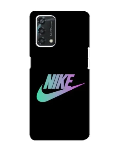 Чехол для OPPO A95 с картинкой «Nike — городская ночь»