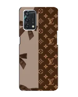 Чехол для OPPO A95 с картинкой «Louis Vuitton — банты»