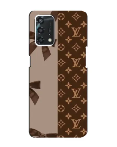 Чехол для OPPO A95 с картинкой «Louis Vuitton — банты»