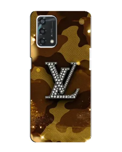 Чехол для OPPO A95 с картинкой «Камуфляжный Louis Vuitton»