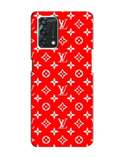 Чехол для OPPO A95 с картинкой «Яркий паттерн LV»