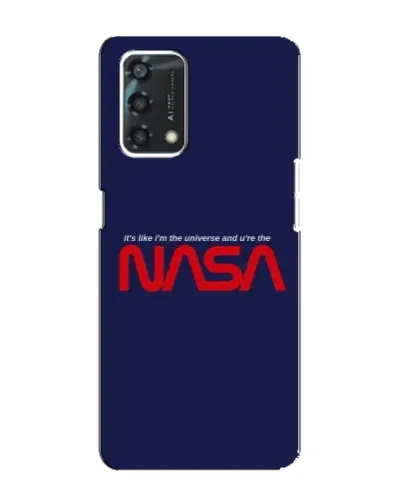 Чехол для OPPO A95 с картинкой «NASA — глубокий космос»