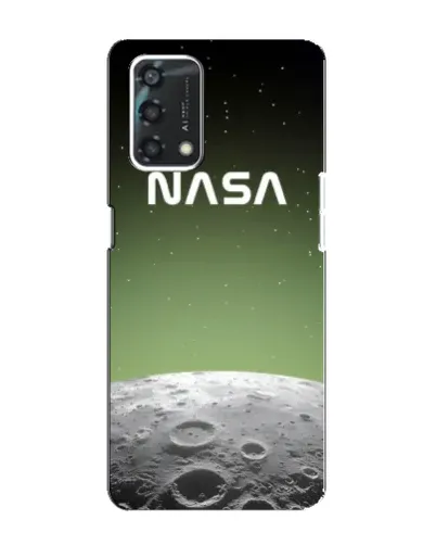 Чехол для OPPO A95 с картинкой «NASA — лунный градиент»