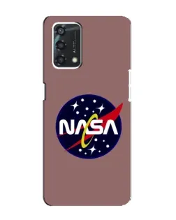 Чехол для OPPO A95 с картинкой «NASA — ретро космос» Чехол для OPPO A95 с картинкой «NASA — ретро космос»
