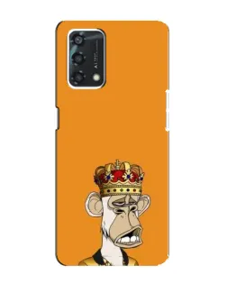 Чехол для OPPO A95 с картинкой «Золотая обезьяна Bored Ape»