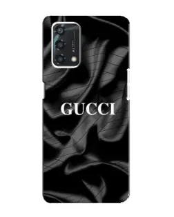 Чехол для OPPO A95 с картинкой «Gucci — шелковые волны»